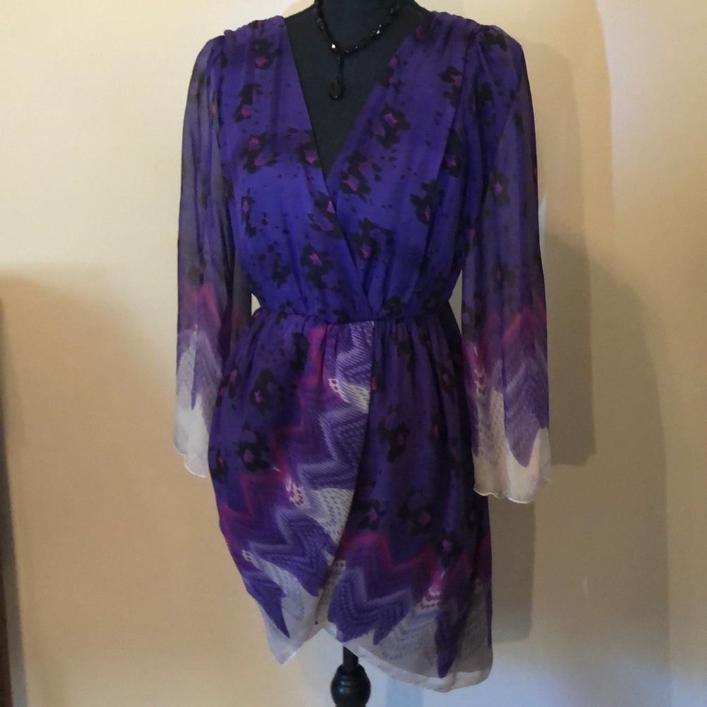 Aryn 100% Silk Dress-Stunning! Size Medium